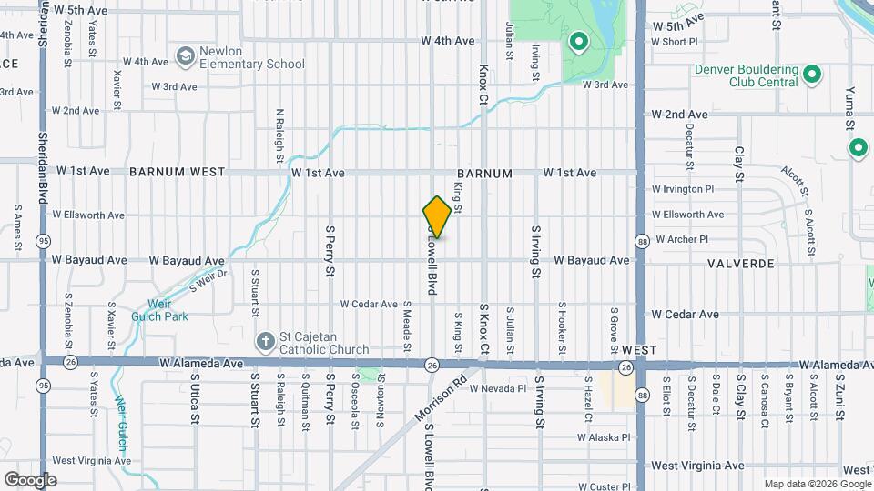 54 S Lowell Blvd Map and Location Details