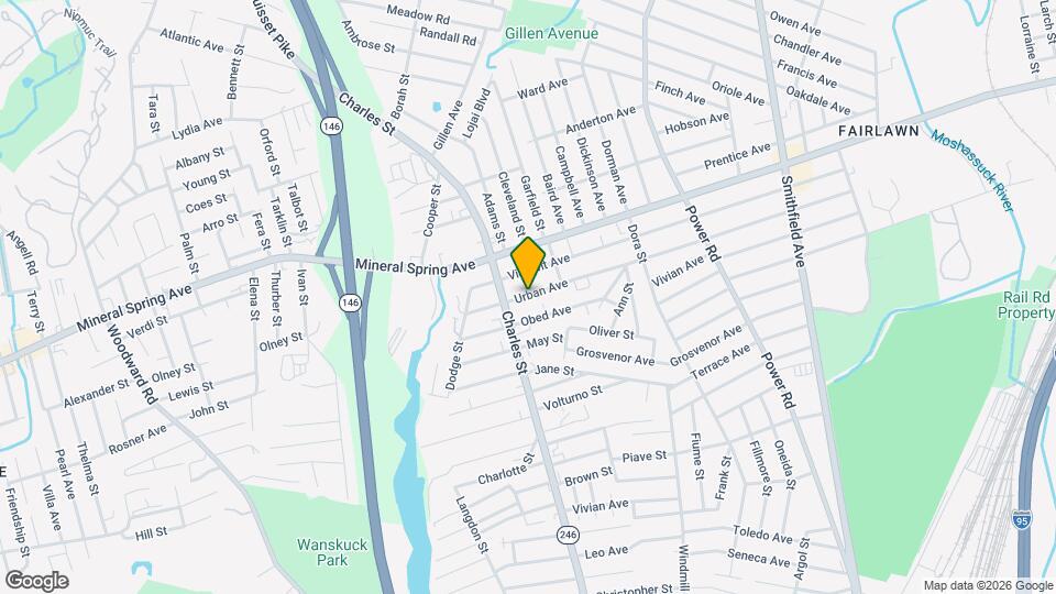 162 Urban Ave, Unit 3 Map and Location Details