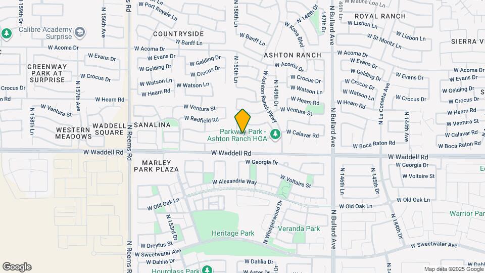 15029 W Calavar Rd Map and Location Details