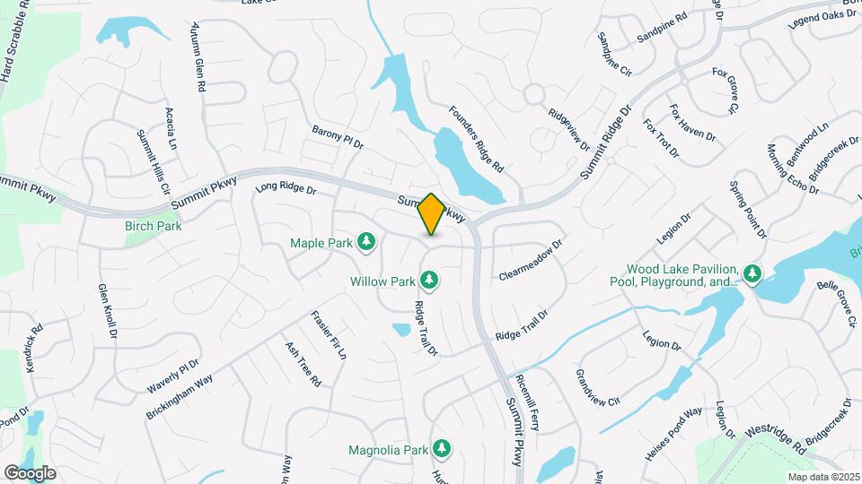 516 Ridge Trail Dr Map and Location Details