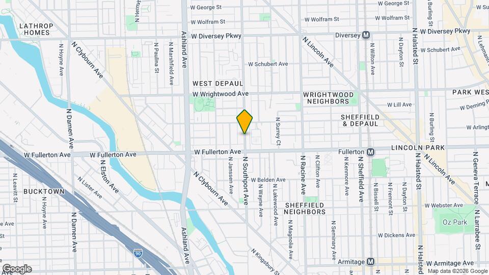 2452 N Southport Ave Map and Location Details