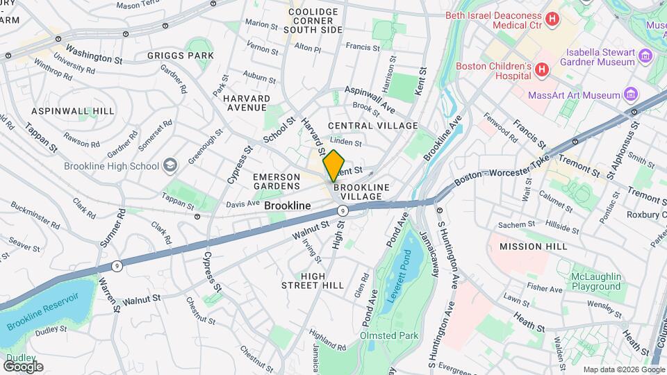 217 Washington St, Unit 1 Map and Location Details