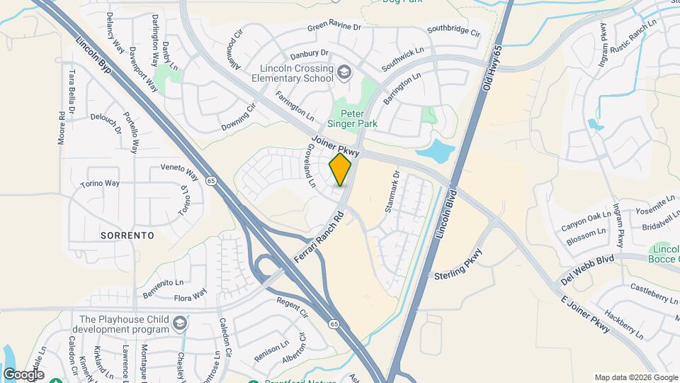 1020 Sierra View Cir Map and Location Details