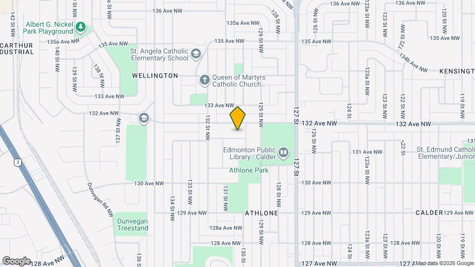 13003 132 Ave NW Map and Location Details