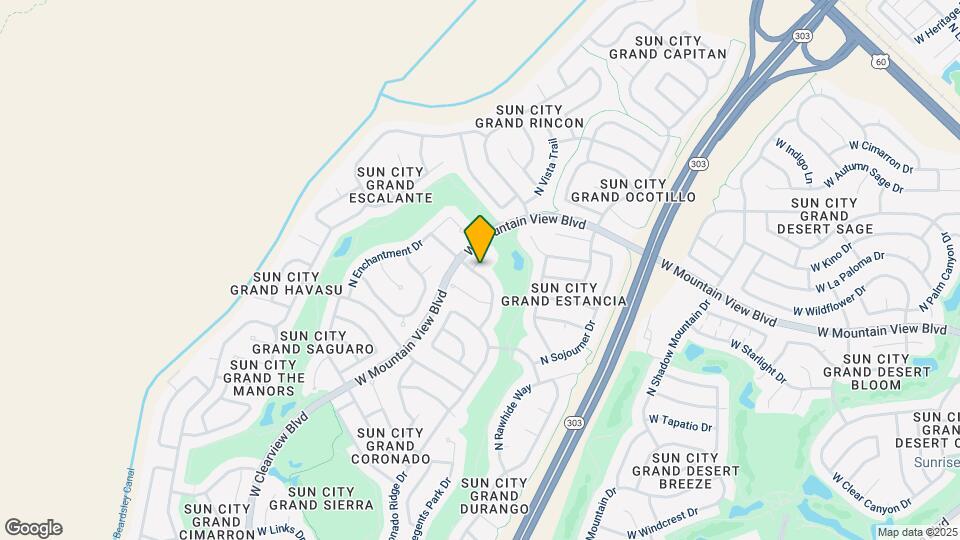 20539 N Bear Canyon Ct Map and Location Details