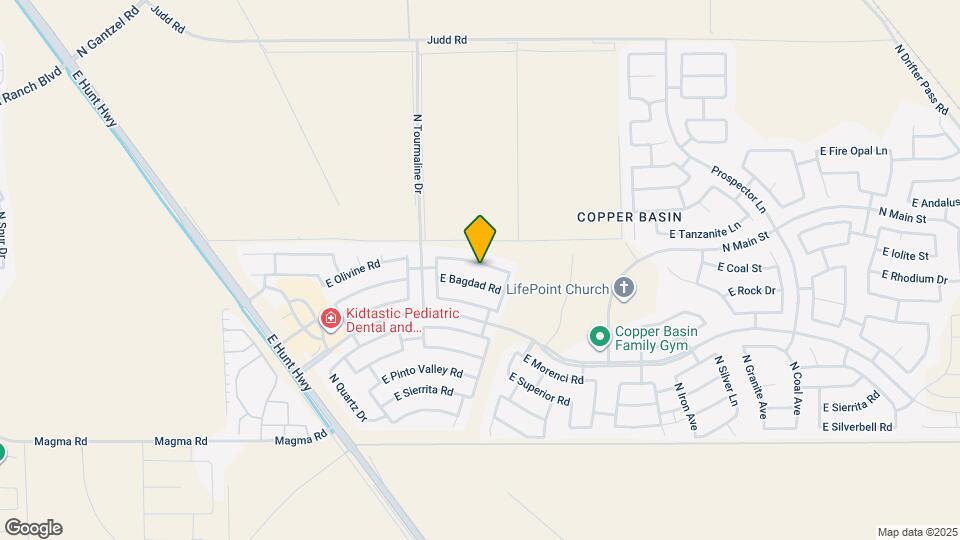 3199 E San Manuel Rd Mapa y Detalles de la Ubicación
