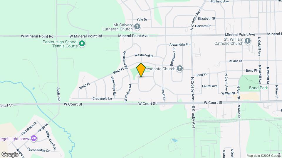 2923-2925 Cortland Dr Map and Location Details