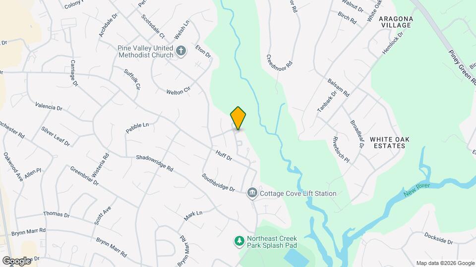 1401 Timberlake Trail Map and Location Details