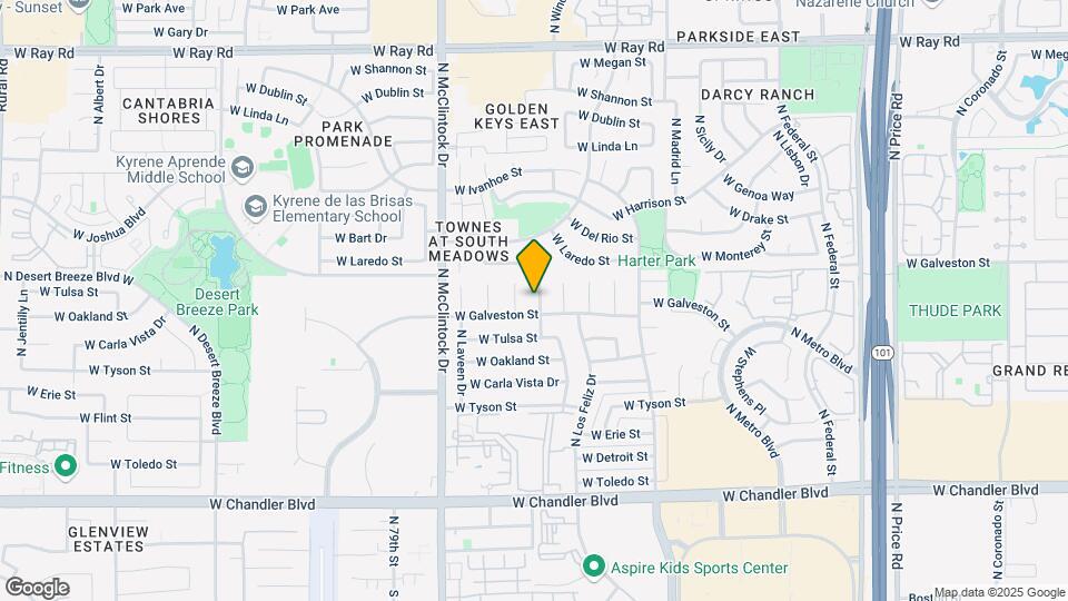 510 N Tercera Ave Map and Location Details
