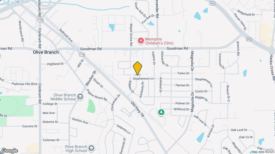 6761 Maury Dr Map and Location Details