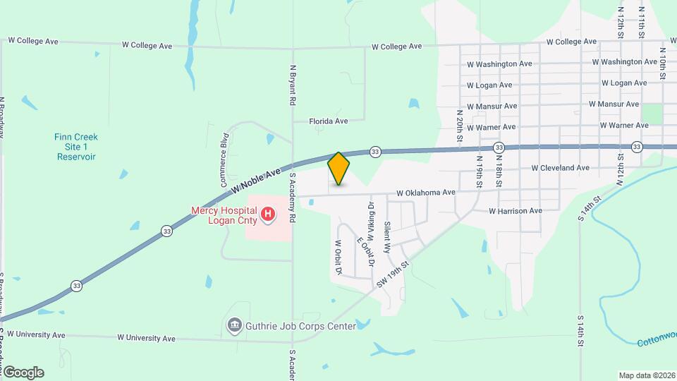 2708 W Oklahoma Ave Map and Location Details