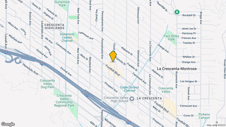 3119 Foothill Blvd Map and Location Details