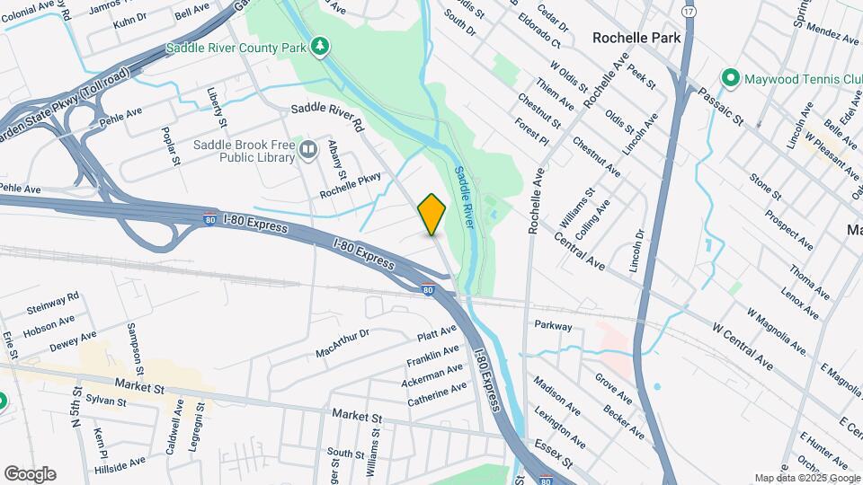 215 Saddle River Rd Map and Location Details