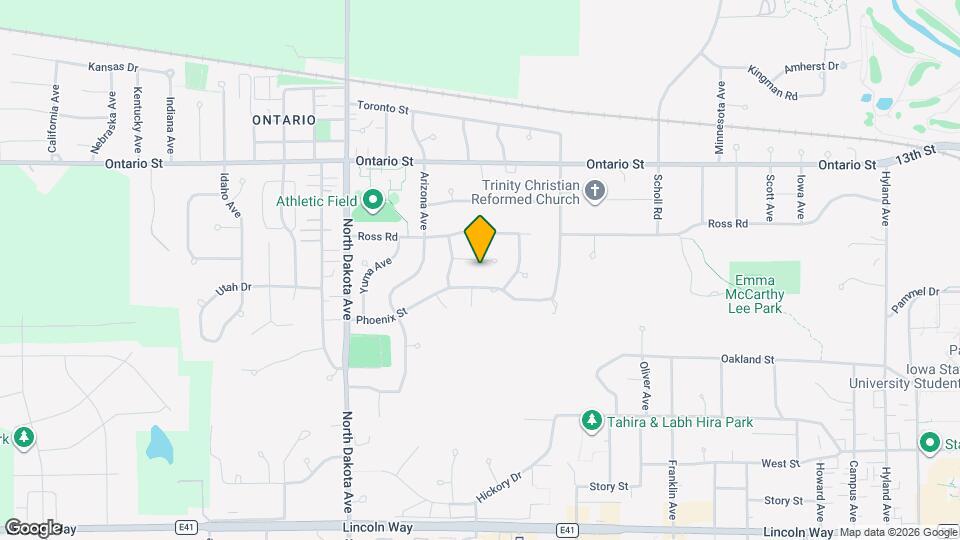 4010 Arkansas Dr Map and Location Details