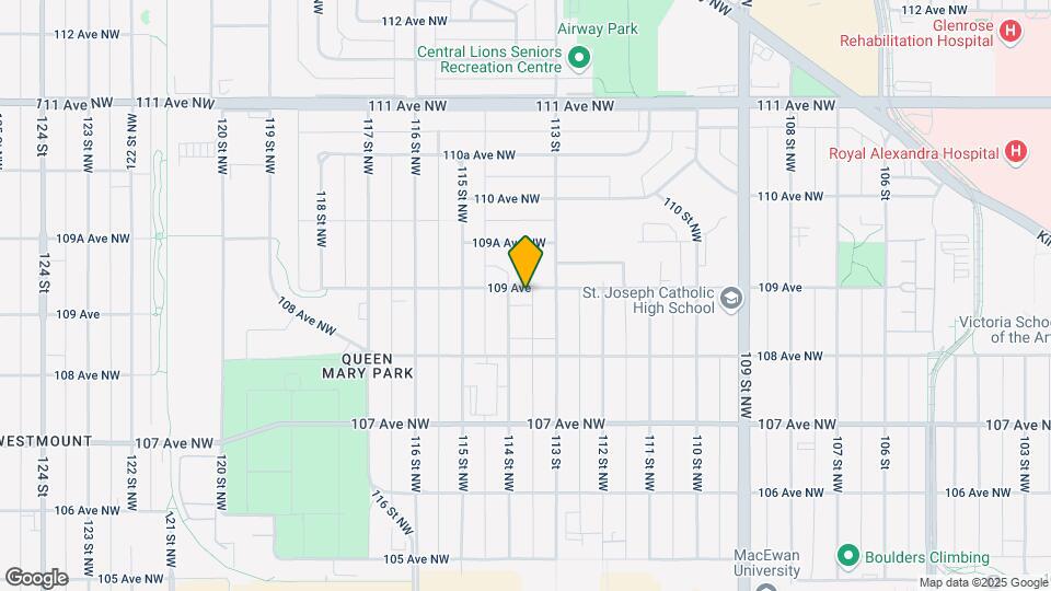 11325 109 Ave NW Map and Location Details
