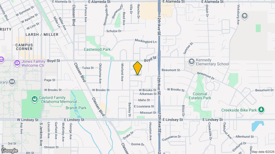 977 Barkley Cir Map and Location Details