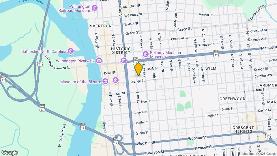 119 S 4th St Map and Location Details