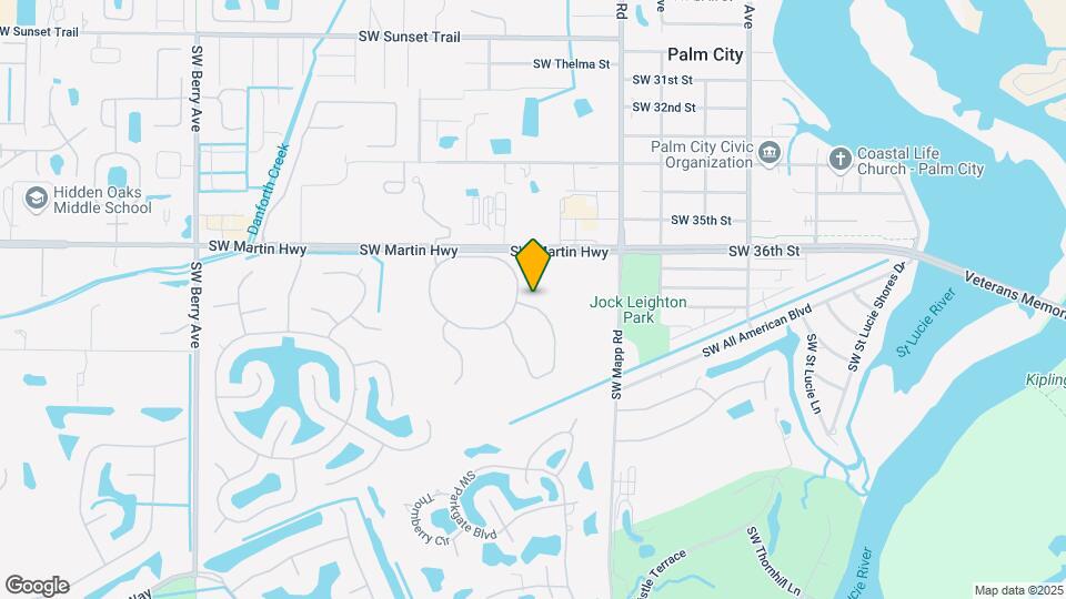 1497 SW Greens Pointe Way Map and Location Details