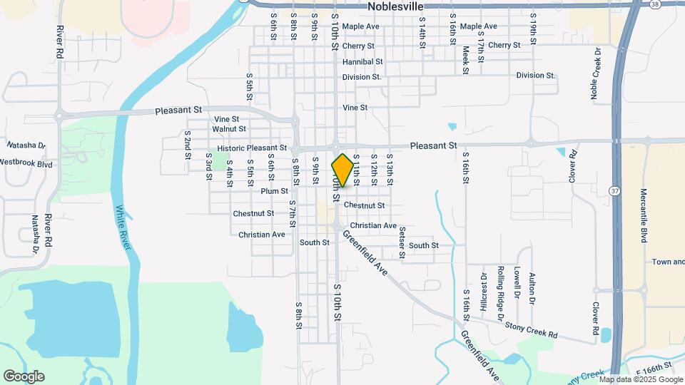 1036 S 10th St Map and Location Details