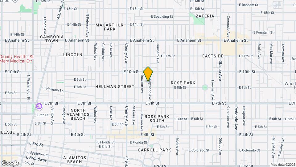 819 Raymond Ave Map and Location Details