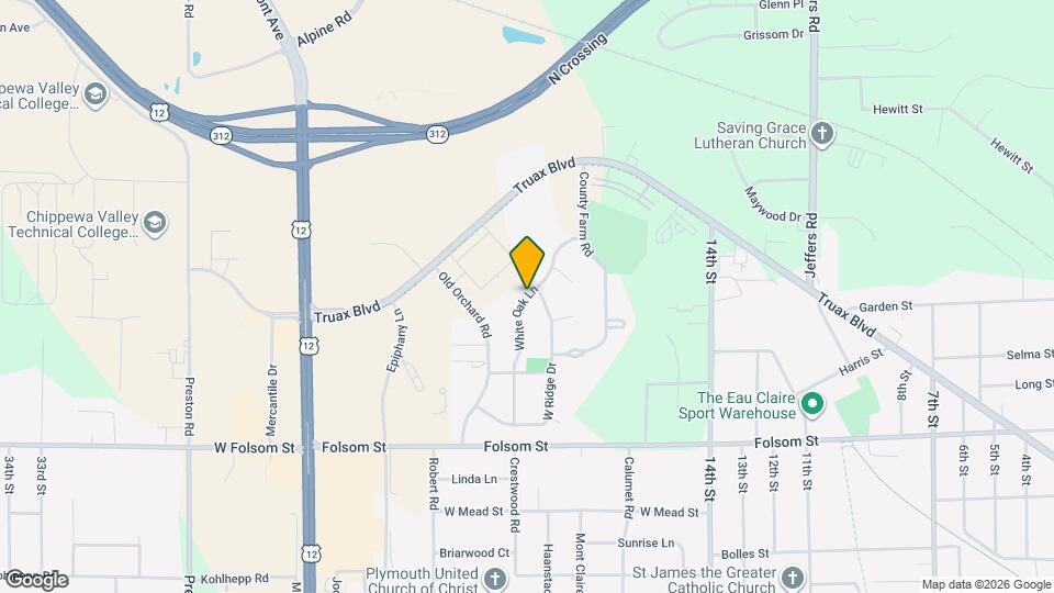 3266 White Oak Ln Map and Location Details