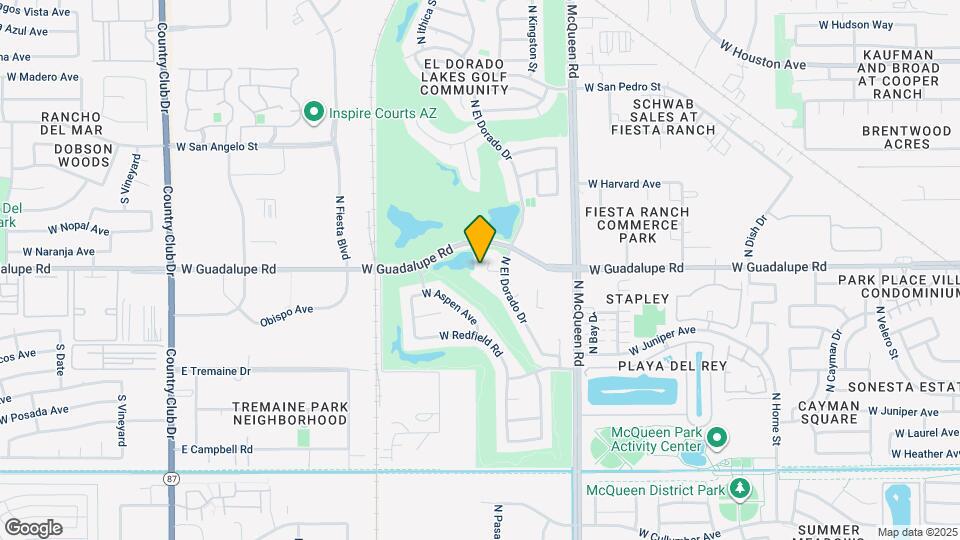 1755 W Aspen Ave Mapa y Detalles de la Ubicación