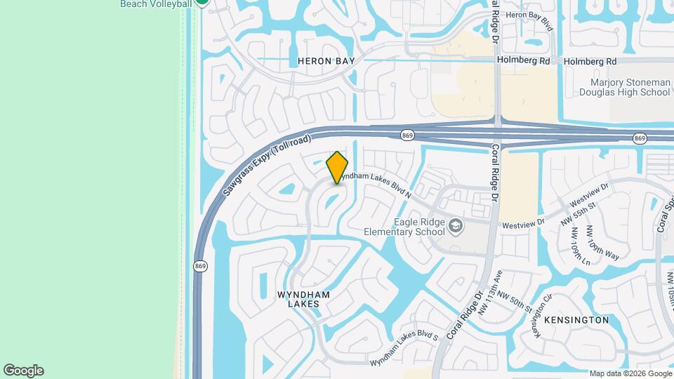 5439 NW 122nd Dr Mapa y Detalles de la Ubicación