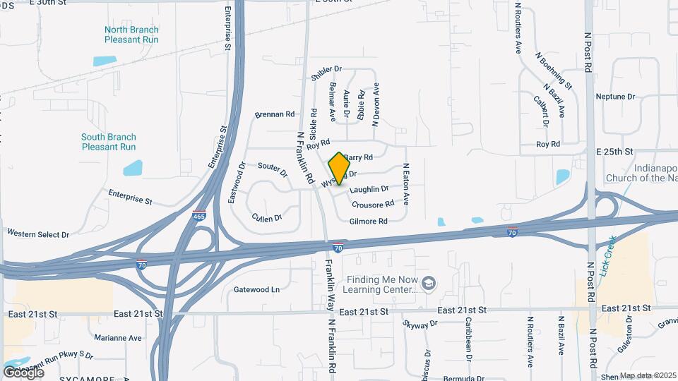 8106 Laughlin Dr Map and Location Details