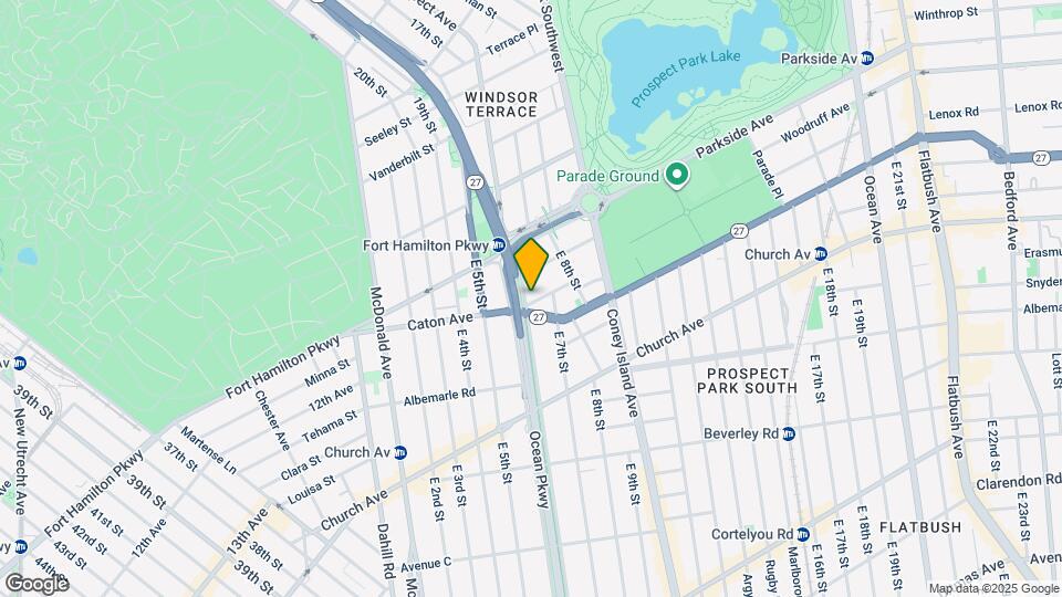 99 Ocean Pkwy Map and Location Details