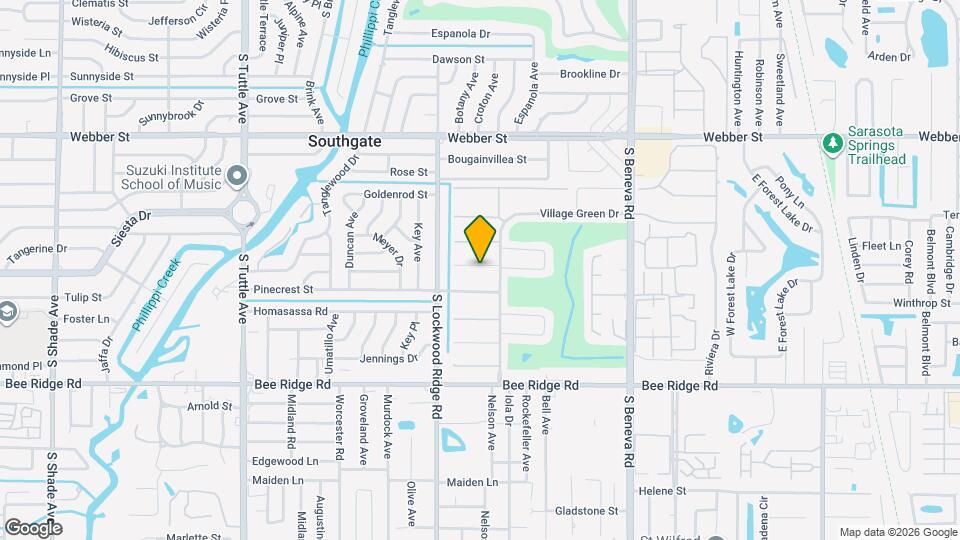 3262 Brockton Ln Map and Location Details