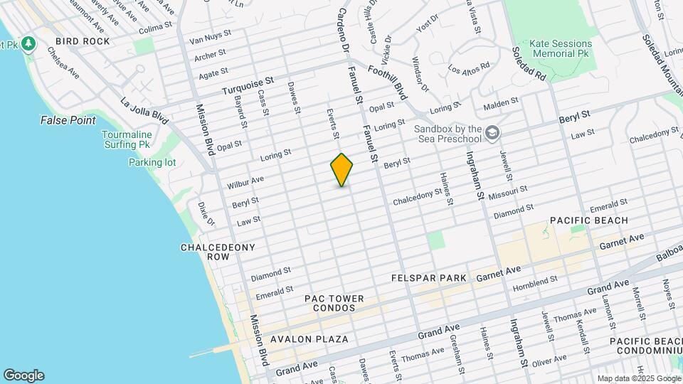 1162 Law St Map and Location Details