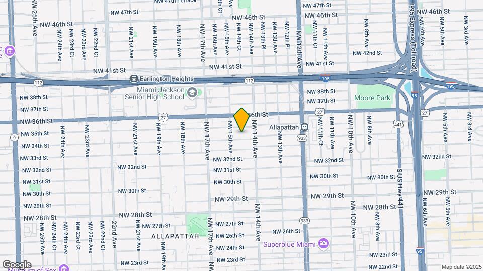 1451 NW 34th St Mapa y Detalles de la Ubicación