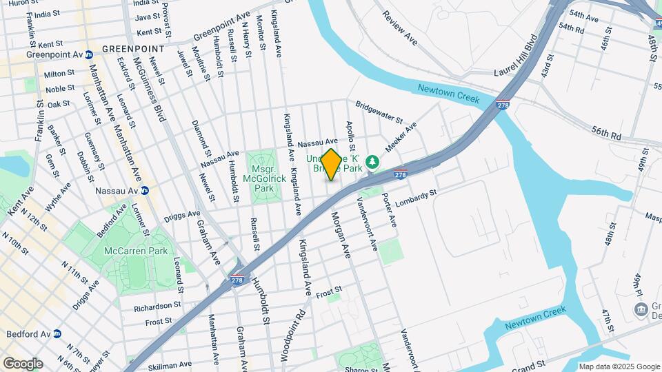 568 Morgan Ave Mapa y Detalles de la Ubicación