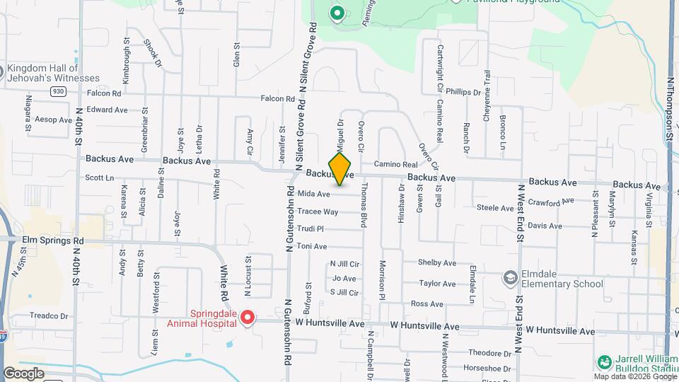 2502 Mida Ave Map and Location Details