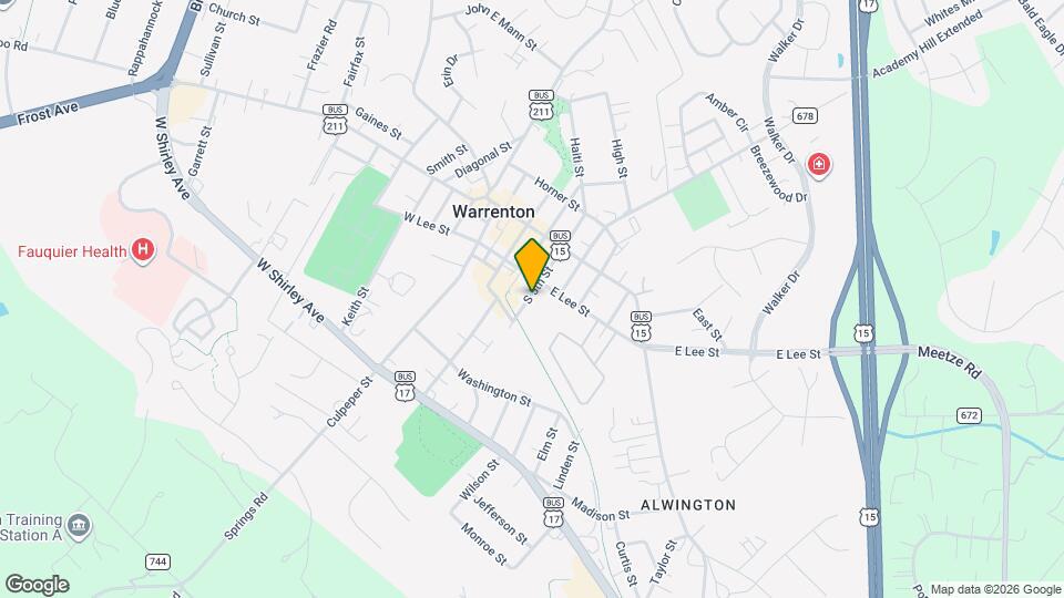 Black Horse Apartments Map and Location Details