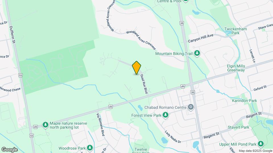 25 Quail Run Blvd Map and Location Details