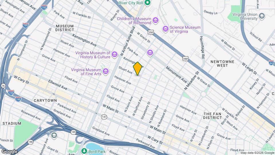 2507 Stuart Ave Map and Location Details