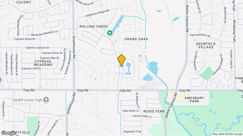 4215 Mill Oak Dr Map and Location Details