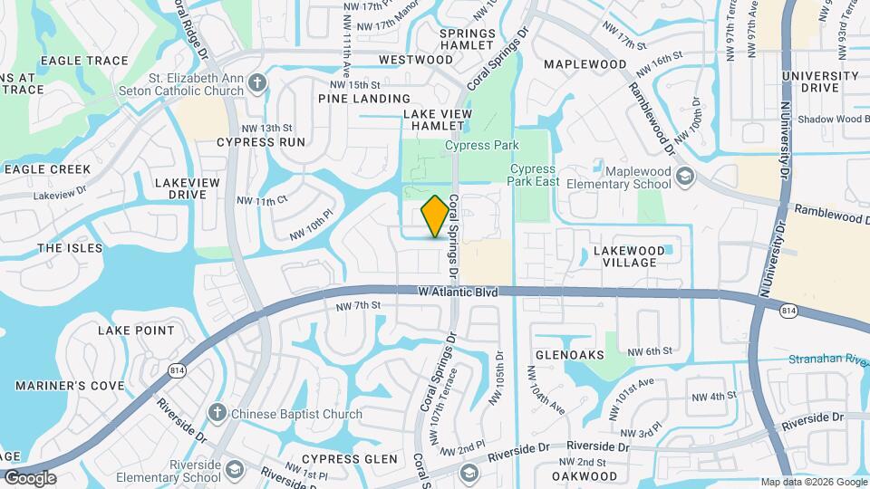 10765 NW 9th Ct Map and Location Details