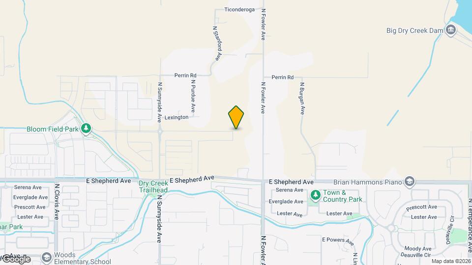 2173 N Renn Ave Map and Location Details