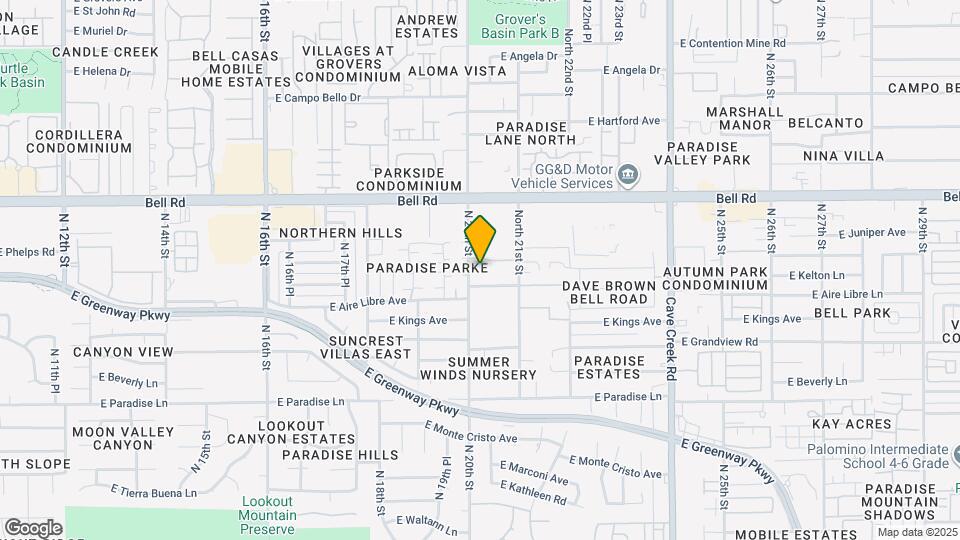 2019 E Heartwood Ln Map and Location Details