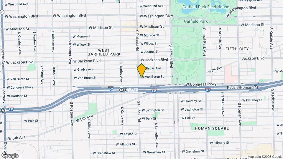 3951 W Van Buren St Map and Location Details