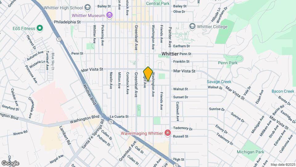 7656 Bright Ave Map and Location Details