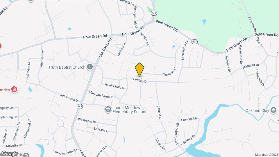 8209 Angela Nicole Ln Map and Location Details