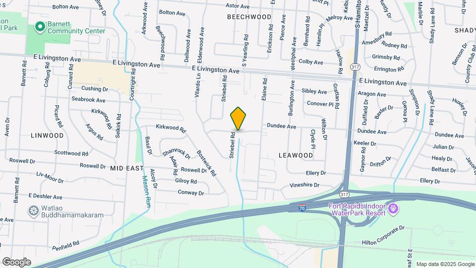 4003 Carlton Ave Map and Location Details