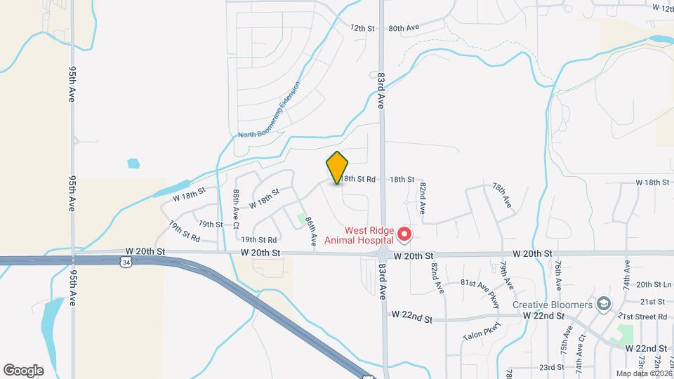 1339 84th Ave Ct Map and Location Details