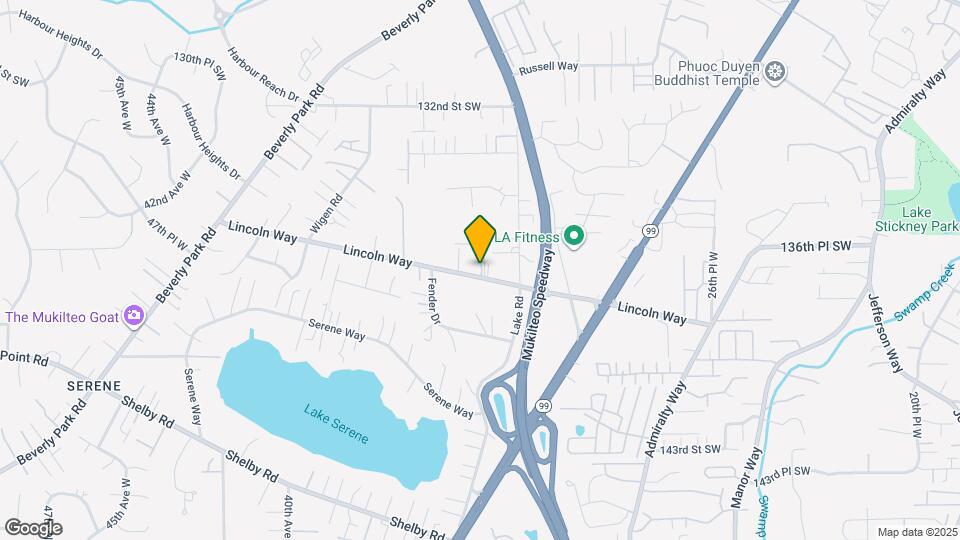 3325 Lincoln Way Mapa y Detalles de la Ubicación