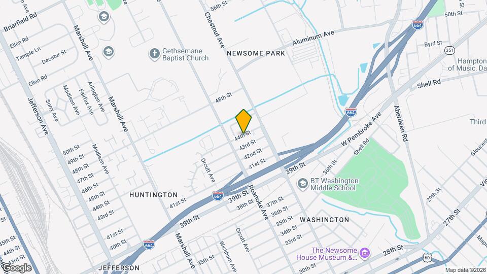 1126 44th St Map and Location Details