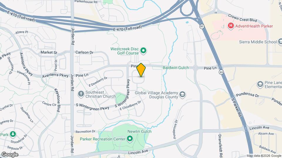 17754 E Sundew St Map and Location Details