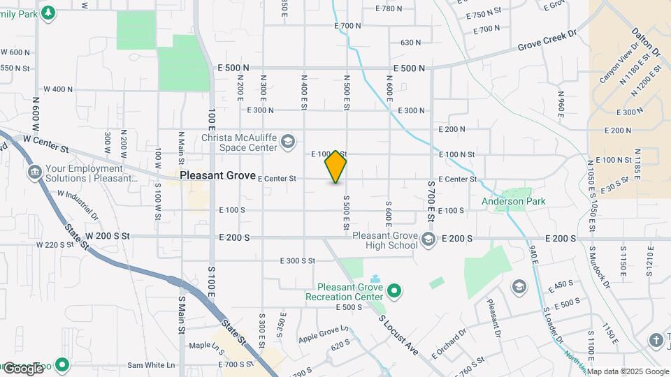 472 E Center St, Unit PG Apartment Mapa y Detalles de la Ubicación